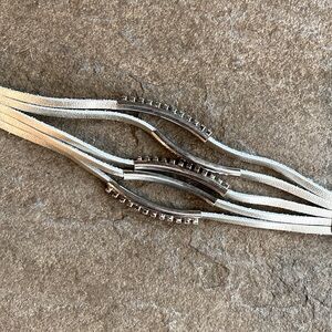 White House Black Market Mixed Media Bracelet